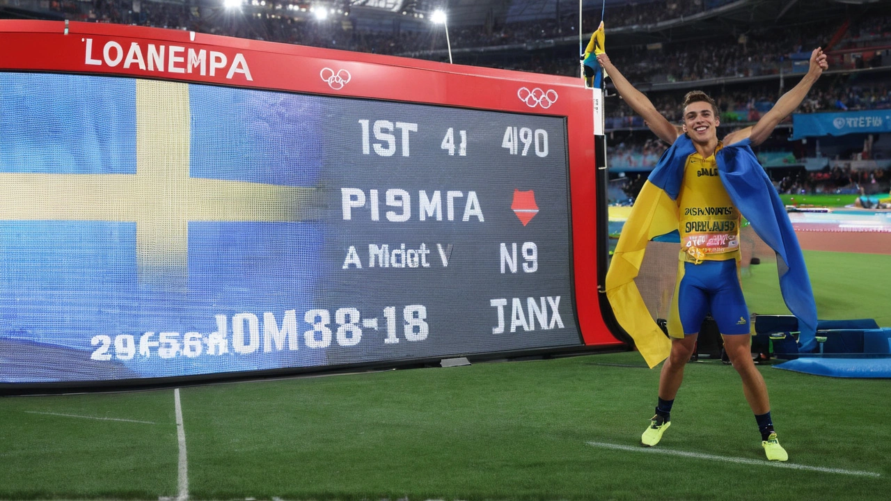 Armand Duplantis quebra recorde mundial no salto com vara