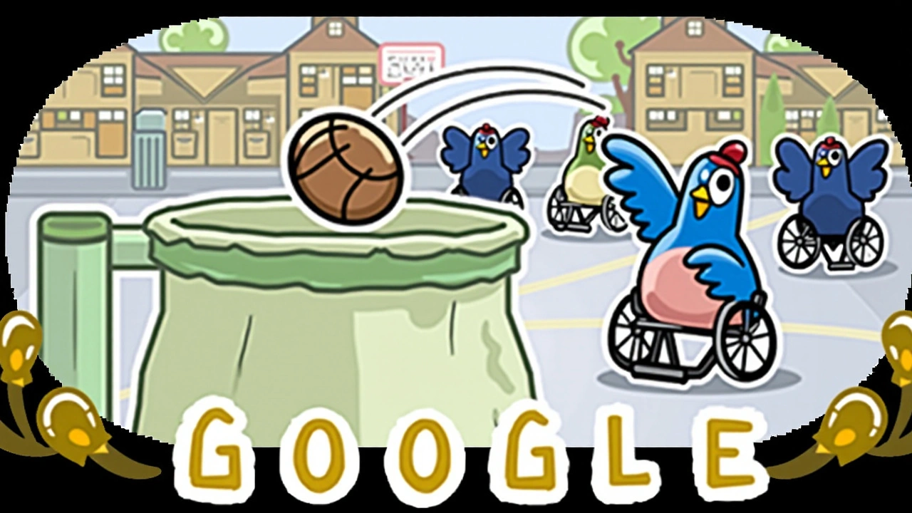 Google Celebra os Jogos Paralímpicos de 2024 com Doodle Dedicado ao Basquete em Cadeira de Rodas