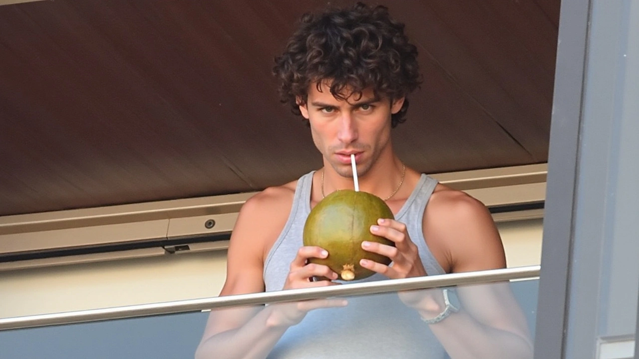 Shawn Mendes Desfruta Água de Coco e Sol no Hotel Após Chegar ao Brasil para o Rock in Rio