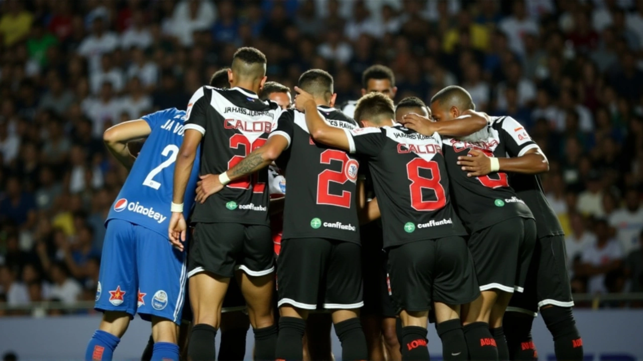 Empate emocionante entre Vasco e Juventude no Brasileirão agita São Januário